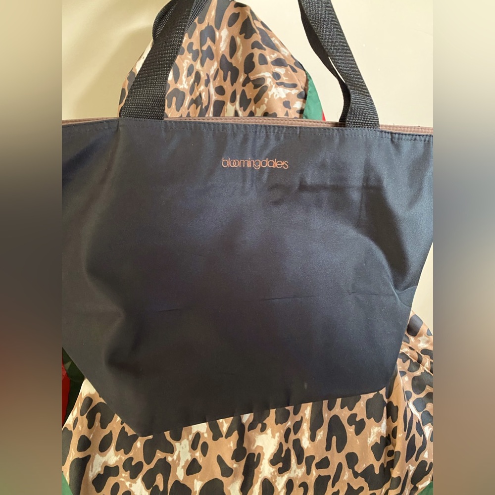 Bloomingdales Black Tote